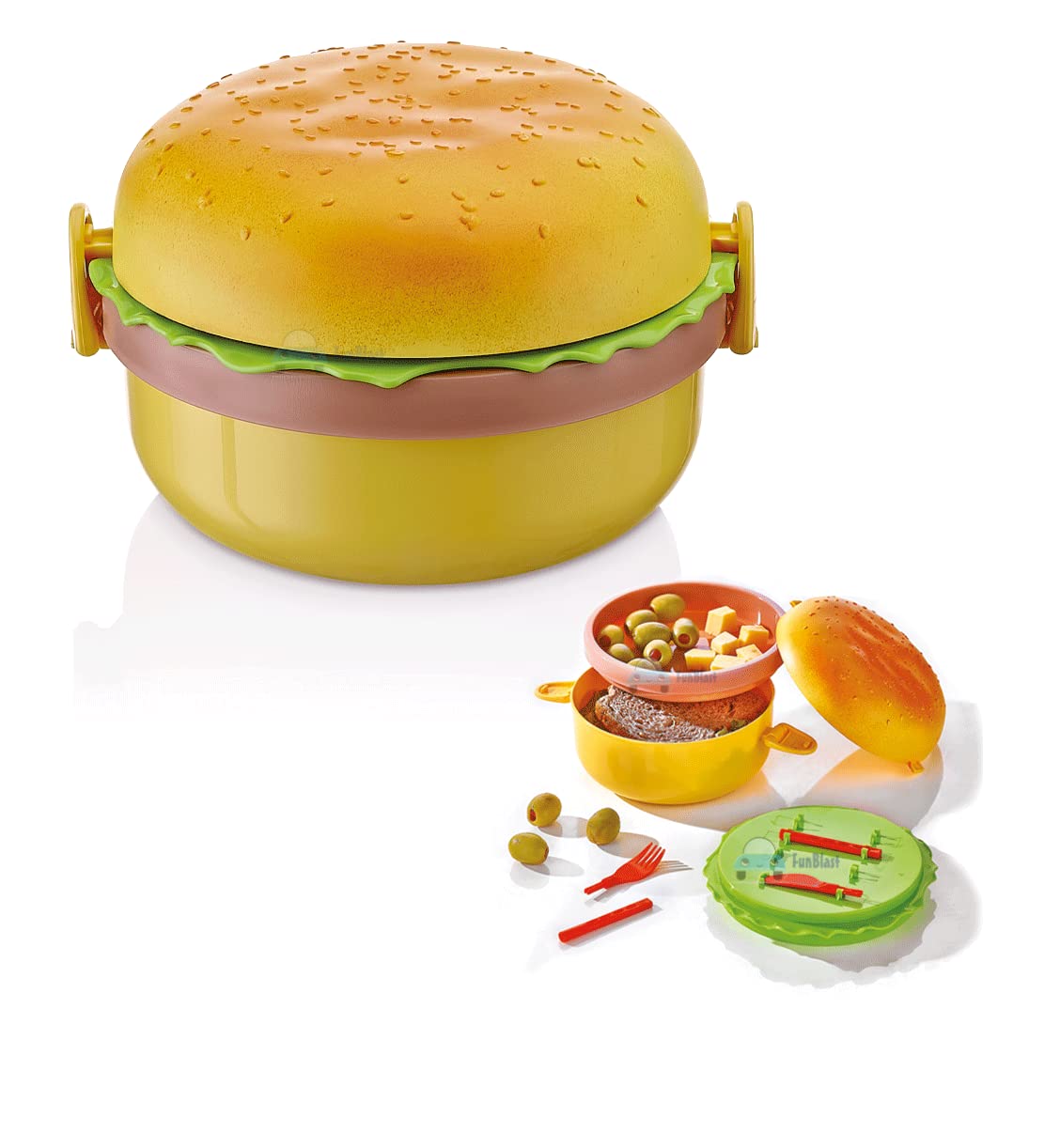 BURGER LUNCH BOX