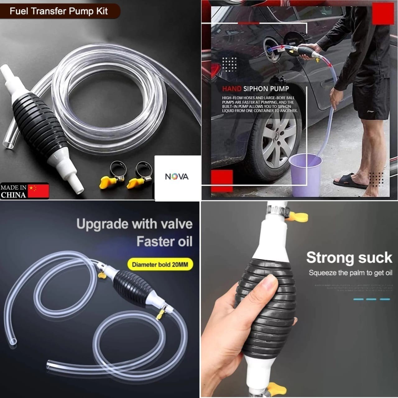 CAR/BIKE FUEL TRANSFER PUMP