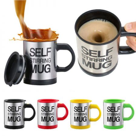 SELF STIRRING MUG