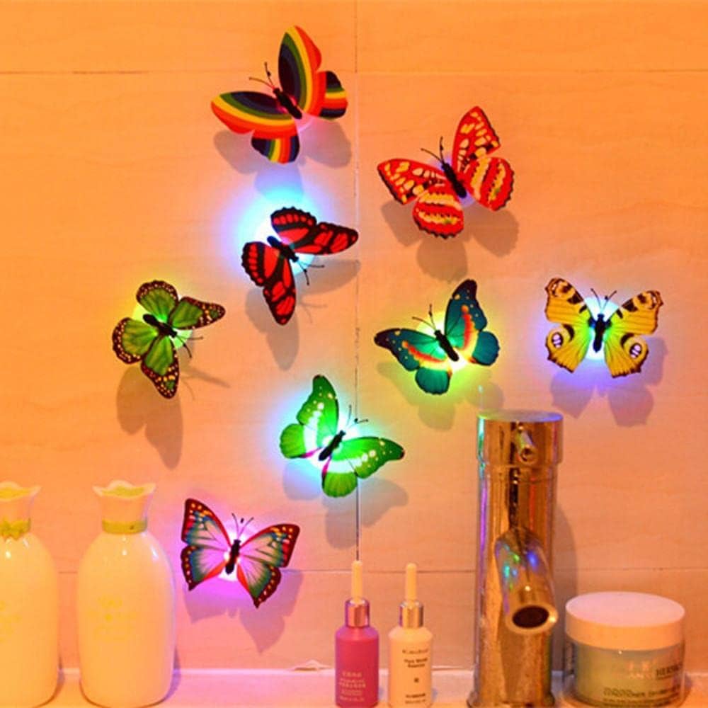 LED CHANGING BUTTERFLY