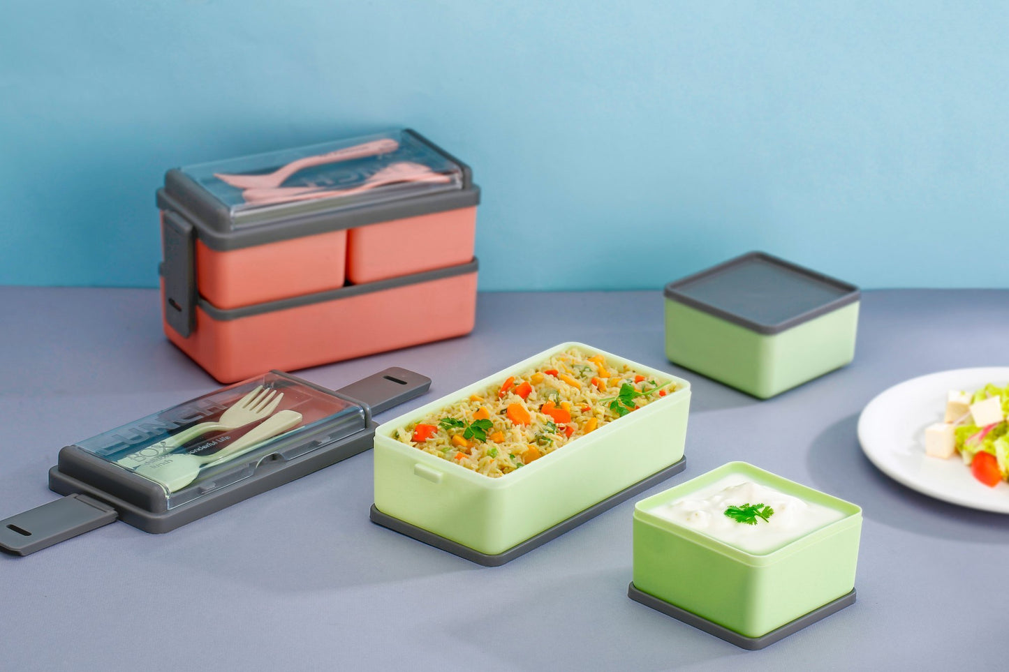 DOUBLE DECKER LUNCH BOX