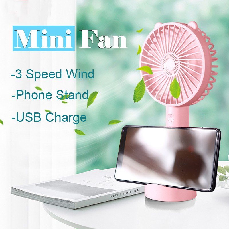 PORTABLE FAN WITH MOBILE STAND